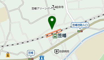 TERIOS TICKET11 笠幡の地図画像
