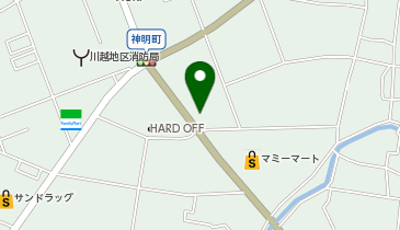 TERIOS TIME121川越神明町の地図画像
