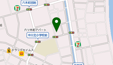 システムパーク六木1丁目の地図画像