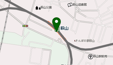 システムパーク萩山第1の地図画像