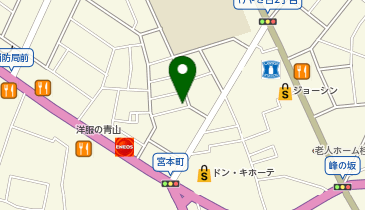 パークマックスけやき台の地図画像