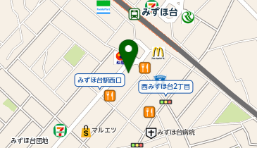TERIOS TIME177 西みずほ台の地図画像