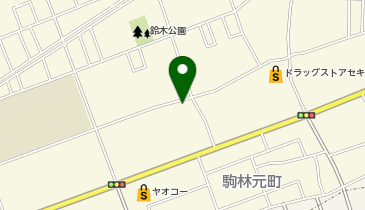 新駒林onedayparkの地図画像