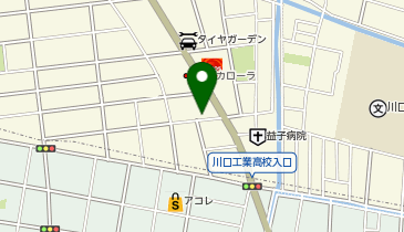 システムパーク川口芝中田の地図画像