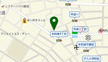 鶴見本町パーク第1の地図画像