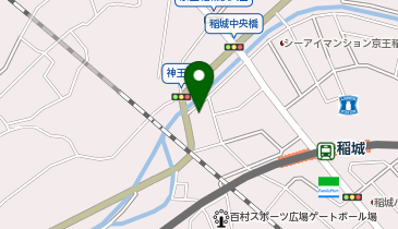 リロの駐車場 稲城百村の地図画像