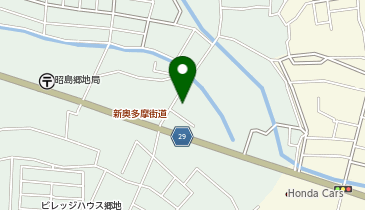 チケットパーク昭島郷地町の地図画像