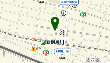 システムパーク新検見川2の地図画像