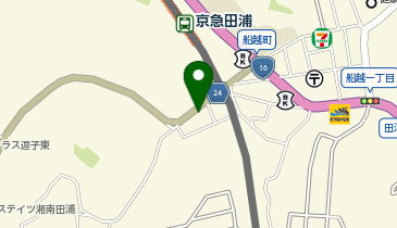 船越町東都パークの地図画像