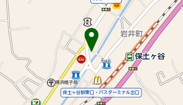 保土ヶ谷第1パーキングの地図画像
