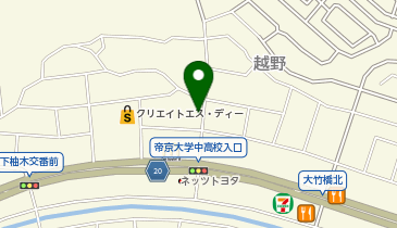 M&Kパーキングの地図画像