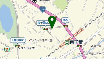システムパーク椿森の地図画像