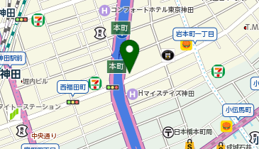 システムパークアパホテル神田駅東の地図画像