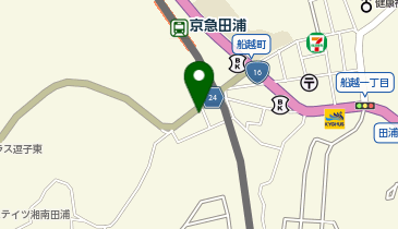 グランディーパーク船越町の地図画像