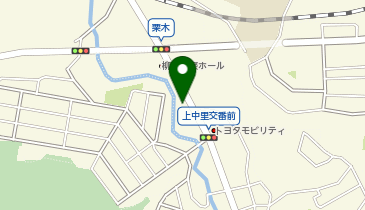 グランディーパーク上中里町の地図画像