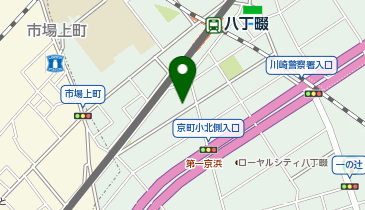 パーククル八丁畷駅前第1の地図画像