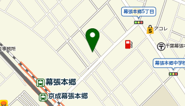 システムパーク幕張本郷の地図画像