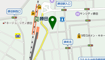 タウンパーク勝田泉町No.5の地図画像