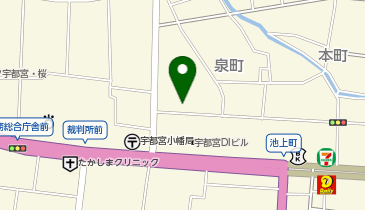 ビッグパーク泉町第2の地図画像