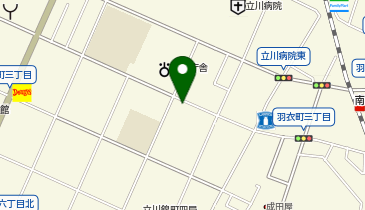 システムパーク立川錦町4丁目の地図画像