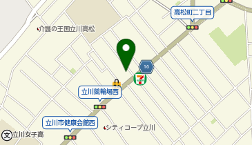 システムパーク立川高松町2丁目の地図画像