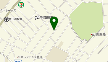 システムパーク立川高松町の地図画像