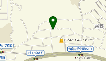 システムパーク八王子越野の地図画像