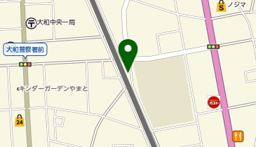 チケットパーク大和南2丁目の地図画像