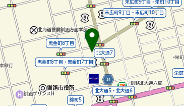 ノルテパーク北大通8丁目の地図画像