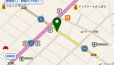 ノルテパーク道銀野幌第2駐車場の地図画像