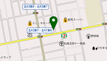 ノルテパーク北央信組栄町駐車場の地図画像