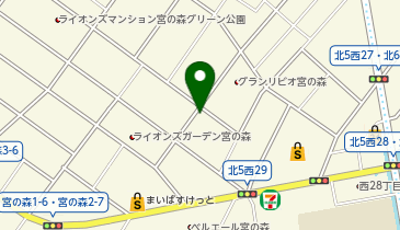 ノルテパーク宮の森1.4の地図画像