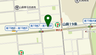 ノルテパーク南19西7第2駐車場の地図画像