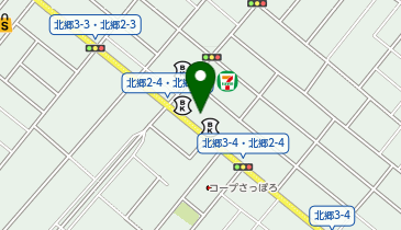 ノルテパーク道銀北郷支店駐車場の地図画像