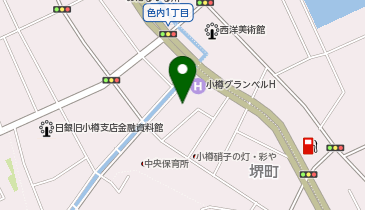 パーククル小樽市堺町第1の地図画像