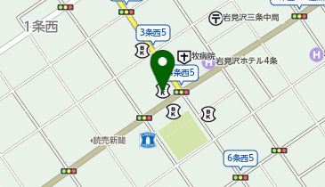 ノルテパーク道銀岩見沢支店の地図画像