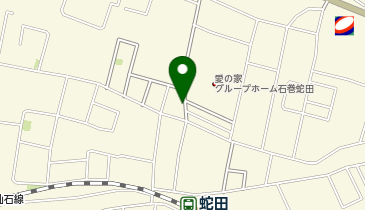 チケットパーク蛇田駅前の地図画像