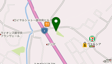 システムパーク市名坂御釜田の地図画像