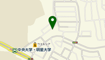 システムパーク八王子東中野第2の地図画像