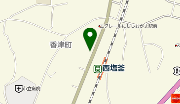 システムパーク西塩釜駅前の地図画像