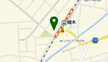 チケットパーク槻木駅前の地図画像