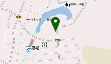 ピースフル黒松駅前駐車場の地図画像