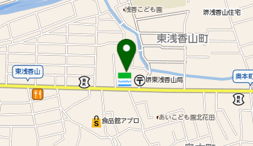 フルーツパーク東浅香山町2丁の地図画像