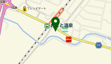 フルーツパークおごと温泉駅の地図画像