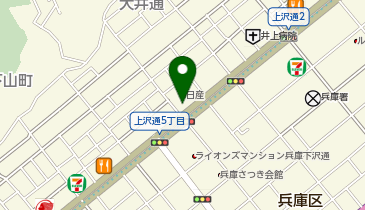 パークY・上沢通の地図画像