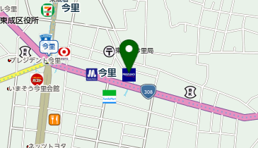 システムパークみずほ銀行今里支店の地図画像