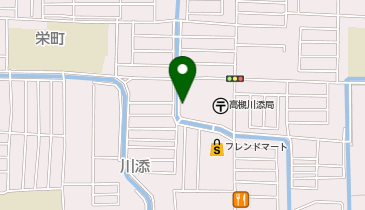 川添パーキングの地図画像
