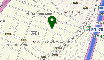 システムパーク湊町1丁目の地図画像