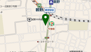 システムパーク新・鴫野西の地図画像