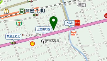 ウエストパーク上宮川の地図画像